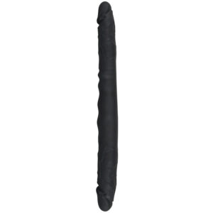 Bad Kitty Silikone Dobbelt Dildo 40 cm - Sort