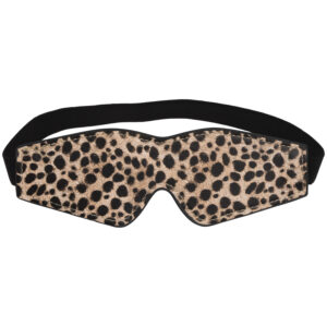 Baseks Leopard Blindfold - Brun - One Size