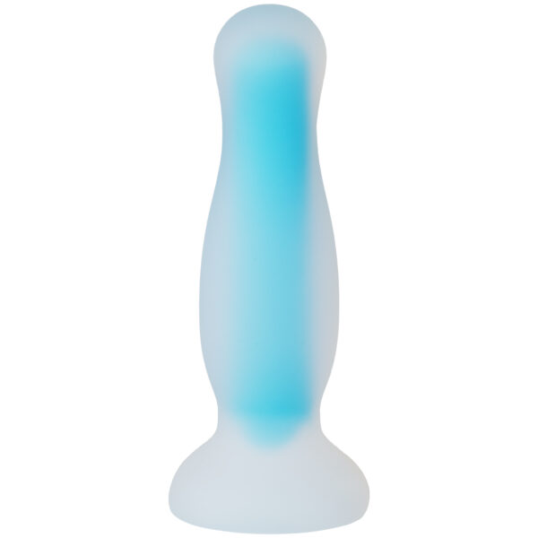 Baseks Selvlysende Large Anal Dildo - Blå