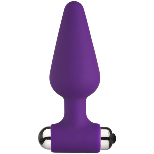 Baseks Vibrerende Butt Plug Large - Lilla