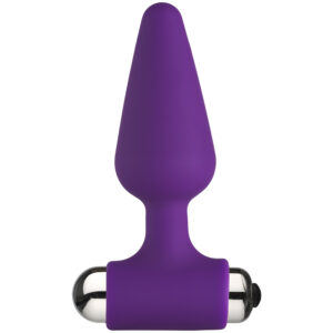 Baseks Vibrerende Butt Plug MediumÂ - Lilla