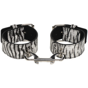 Baseks Zebra Manchetter - Hvid