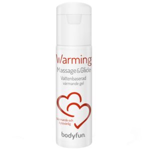 Bodyfun Warming Massage og Glidecreme 100 ml - Klar