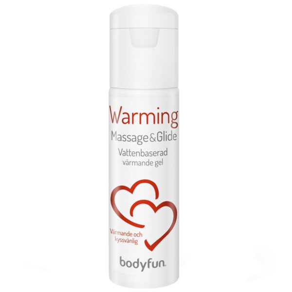 Bodyfun Warming Massage og Glidecreme 100 ml - Klar