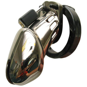 CB Chastity Devices CB-6000 Chrom Kyskhedsbælte (8,25 cm) - Sølv