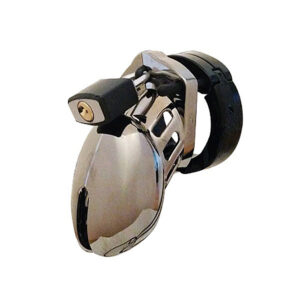 CB Chastity Devices CB-6000S Chrome Kyskhedsbælte (6,35 cm) - Sølv