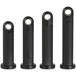 CB Chastity Devices CB-X CB-6000 Sorte Låsepinde 4 Pak - Sort