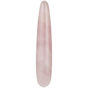 Chakrubs The Heart Slim Rosen Quartz Dildo - Rosa