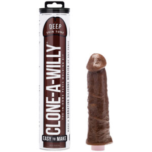 Clone-A-Willy DIY Hjemmelavet Dildo Klone Sæt Mørk Hud - Brun
