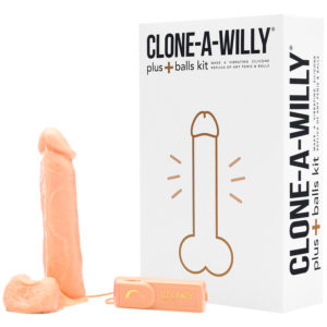 Clone-A-Willy Plus Balls Klon Din Penis - Nude