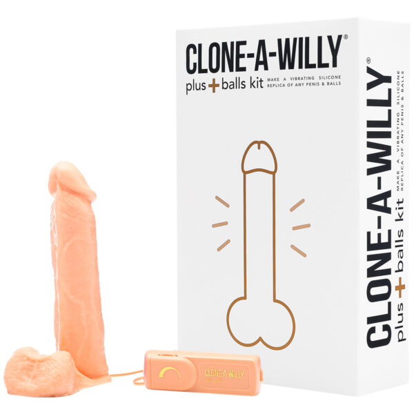 Clone-A-Willy Plus Balls Klon Din Penis - Nude