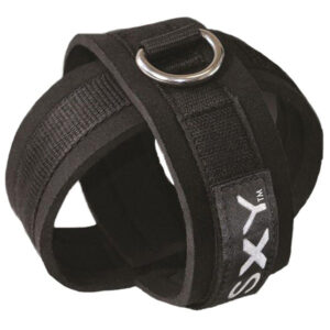 Creative Conceptions SXY Deluxe Neopren Kryds Manchetter - Sort