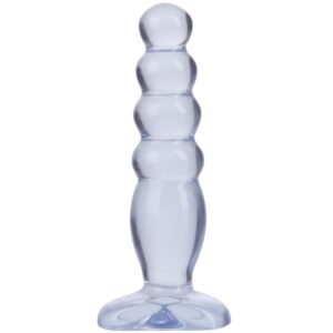 Crystal Jellies Anal Delight Butt Plug - Klar