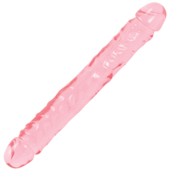 Crystal Jellies Jr Double Dong 30 cm - Rosa