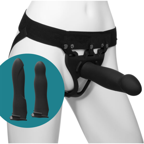 Doc Johnson Body Extensions Strap-on Sæt - Sort