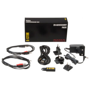 E-Stim 2B Accessories Sæt - Sort