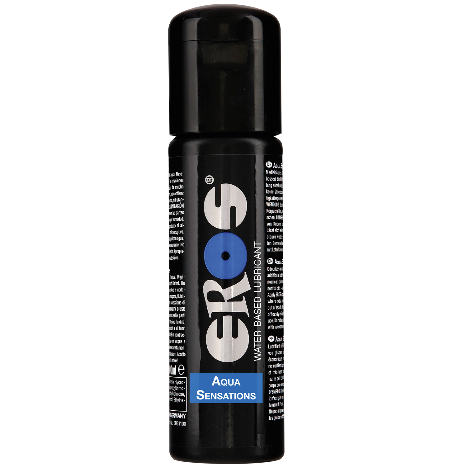Eros Aqua Sensations Vandbaseret Glidecreme 100 ml - Klar Eros Aqua Sensations Vandbaseret Glidecreme 100 ml - Klar