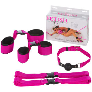Fetish Fantasy Pink Passion Bondage Kit - Pink