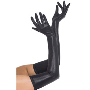 Fever Wetlook Handsker - Sort - One Size