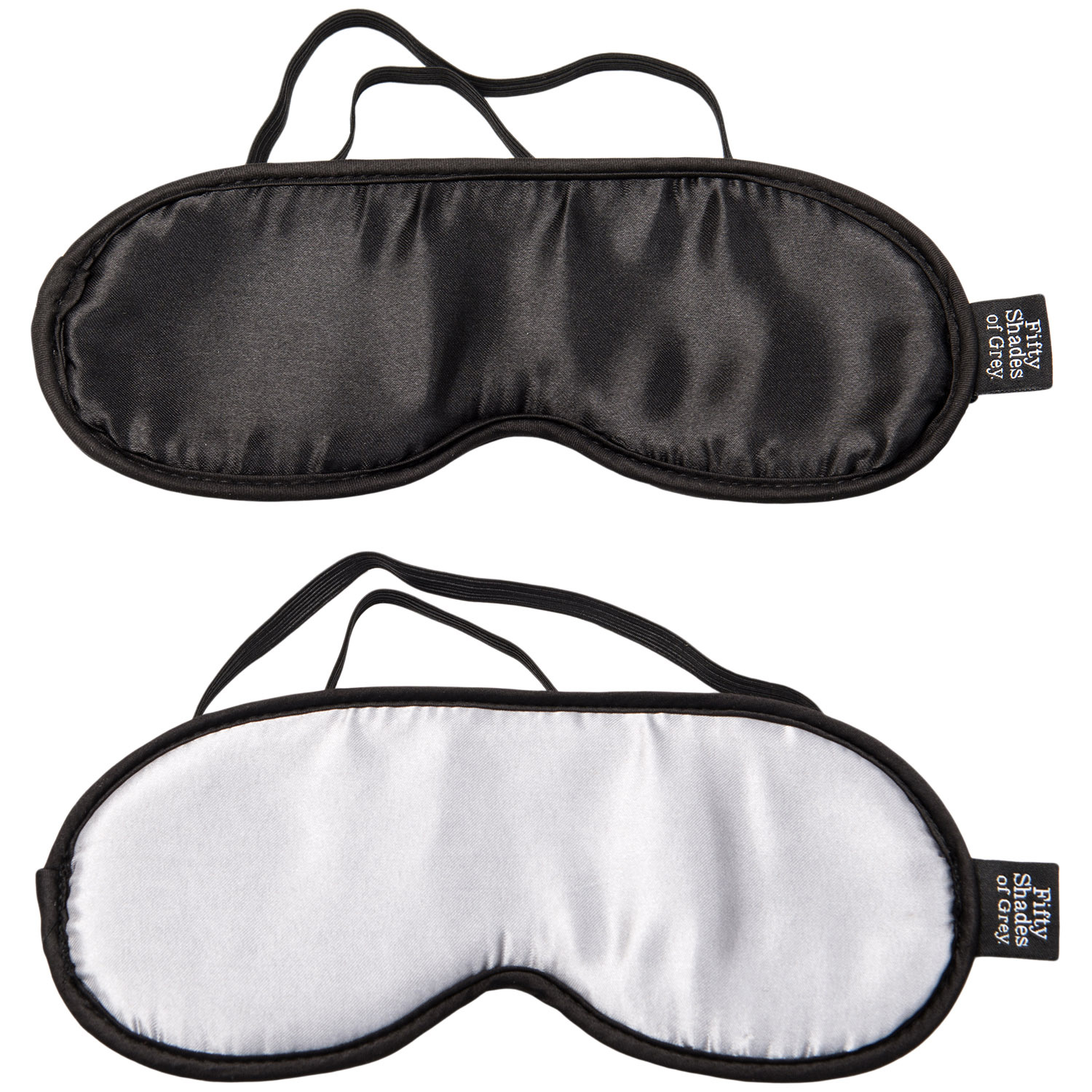 Fifty Shades of Grey Dobbelt Blindfold Sæt - Sort Fifty Shades of Grey Dobbelt Blindfold Sæt - Sort