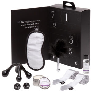 Fifty Shades of Grey Pleasure Overload A Week of Play Par Sæt - Hvid