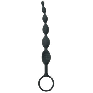 Fifty Shades of Grey Silikone Anal Beads - Sort