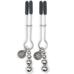 Fifty Shades of Grey The Pinch Nipple Clamps - Sølv