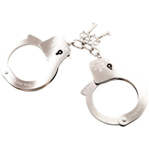 Fifty Shades of Grey You Are Mine Metal Handcuffs - Sølv