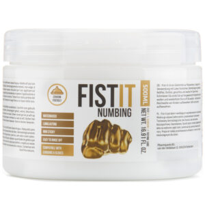 Fist It Numbing Bedøvende Glidecreme 500 ml - Klar