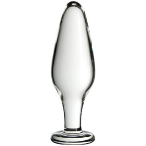 Icicles No 26 Glas Buttplug Klar - Klar