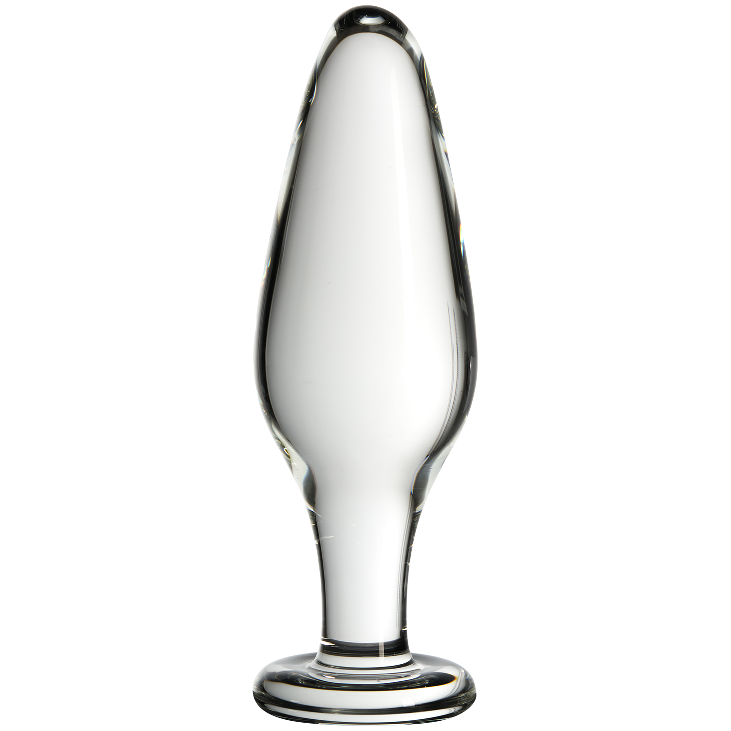 Icicles No 26 Glas Buttplug Klar - Klar Icicles No 26 Glas Buttplug Klar - Klar