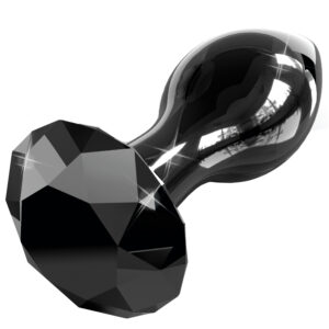 Icicles No 78 Glas Butt Plug - Sort