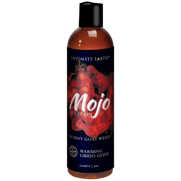 Intimate Organics Intimate Earth Mojo Horny Goat Weed Libido Varmende Glidecreme 120 ml - Klar