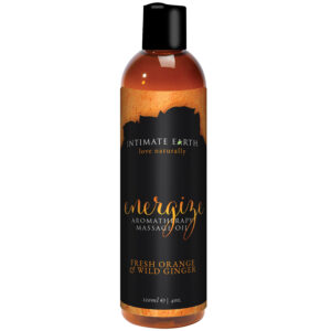 Intimate Organics Intimate Earth Økologisk Massageolie 120 ml - Klar
