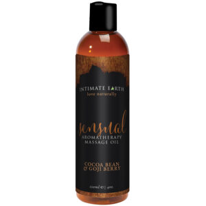 Intimate Organics Intimate Earth Økologisk Massageolie 120 ml - Klar