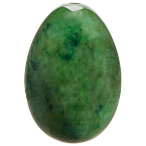 Jade Goddess Jade Egg til Yoni Massage og Bækkenbundstræning - Grøn