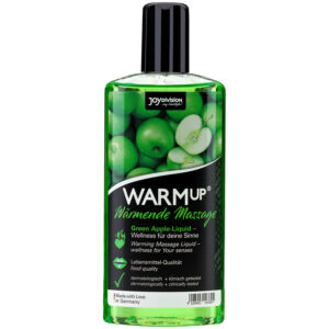 JoyDivision WARMup Varmende Massageolie med Smag 150 ml - Grøn