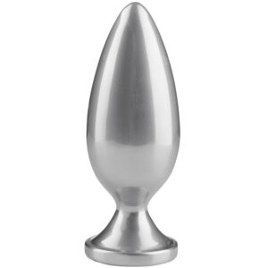 Kiotos Metal Buttplug 9 cm - Sølv