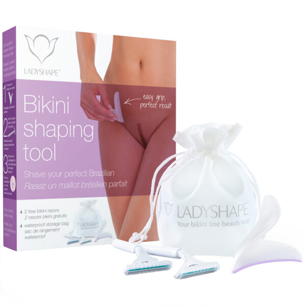 Ladyshape Bikini Shaping Tool Brazilian - Hvid