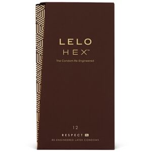 Lelo Hex Respect XL Kondomer 12 stk - Klar