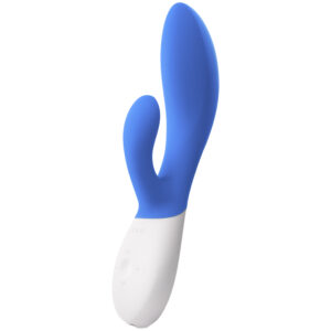 Lelo Ina Wave 2 Dual-Action Rabbit Vibrator - Mørkeblå