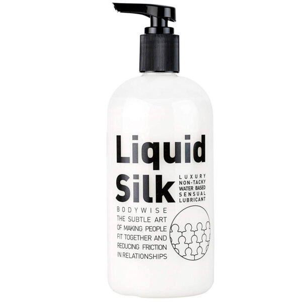 Liquid Silk Vandbaseret Glidecreme 250 ml - Klar
