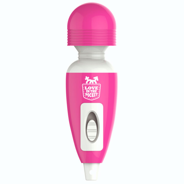 Love In The Pocket Mini Massage Wand - Pink