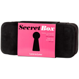 Love To Love Secret Opbevaringsboks - Sort