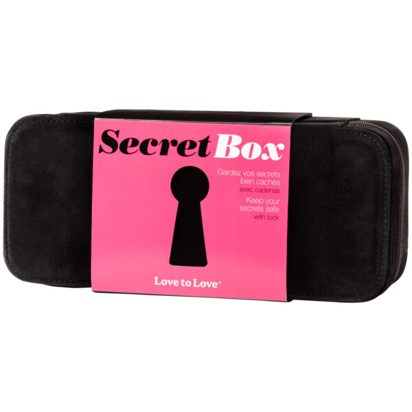 Love To Love Secret Opbevaringsboks - Sort