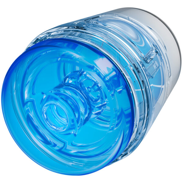 Main Sqweeze Main Squeeze Pop-Off Optix Masturbator Crystal Blue - Blå