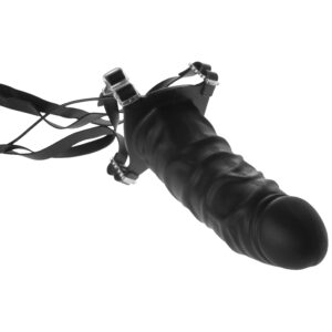Malesation Homeboy Hollow Strap-on Vibrator - Sort