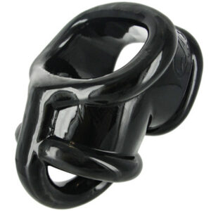 Master Series Annex Erection Penis og Ball Ring - Sort