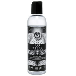 Master Series Ass Relax Glidecreme 125 ml - Klar