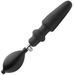 Master Series Expander Oppustelig Anal Plug - Sort
